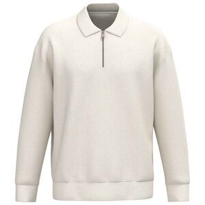 Native Spirit Unisex Adult Quarter Zip Sweatshirt / Ivory